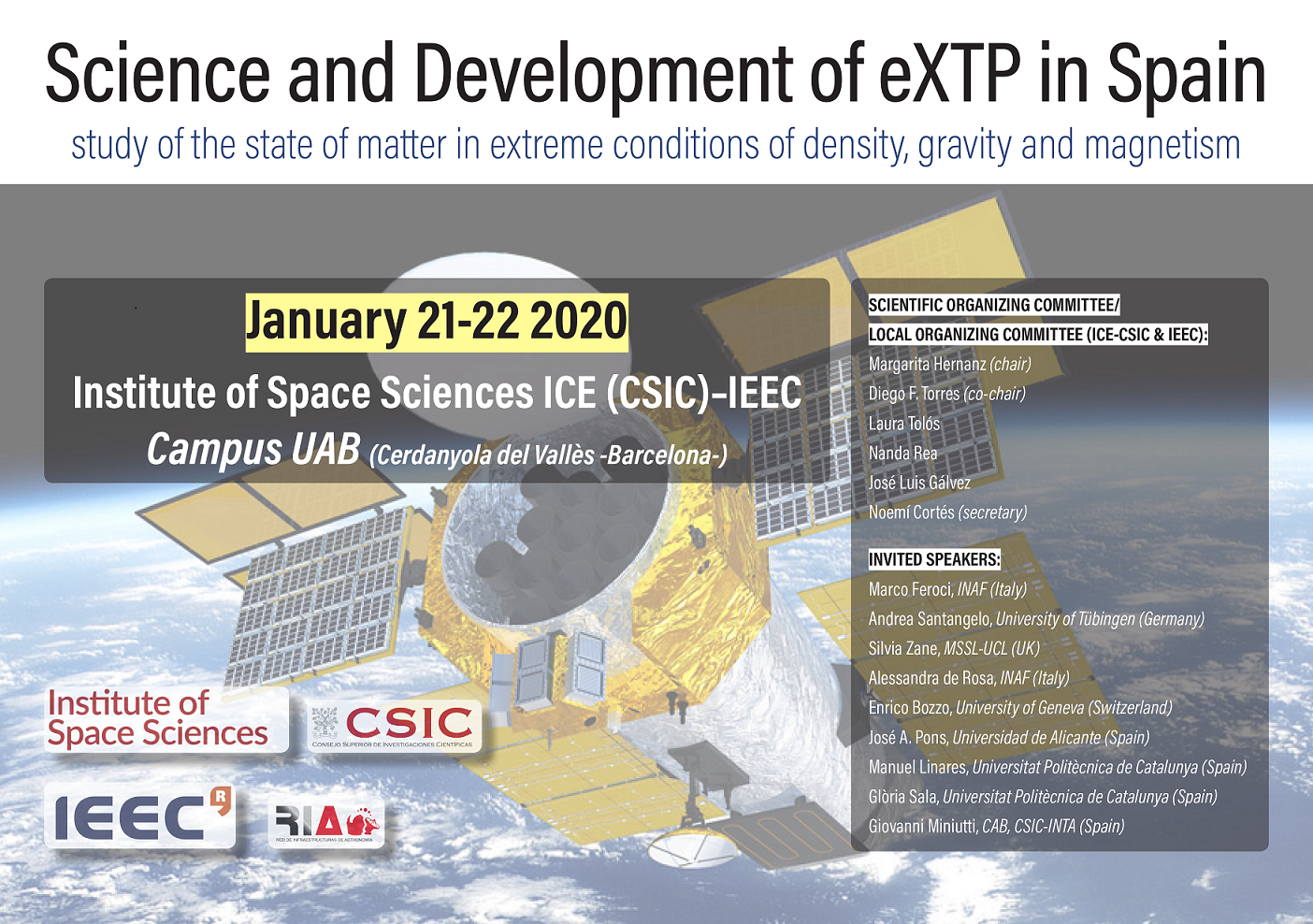 Science and development of eXTP in Spain Science and development of eXTP in Spain