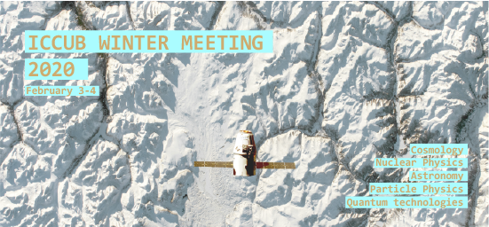 ICCUB Winter Meeting ICCUB Winter Meeting